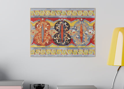 Reproduction of the Shield Frieze by Emile Gilliéron Matte Canvas, Stretched, 0.75"