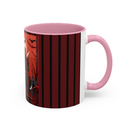 Halloween Night Scene Colorful Mugs (11oz, 15oz)