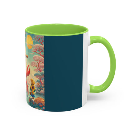 The Celestial Crab Navigator Colorful Mugs (11oz, 15oz)