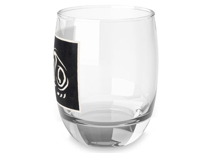 December (Cat Lying) by Anna Julia de Graag Whiskey Glass