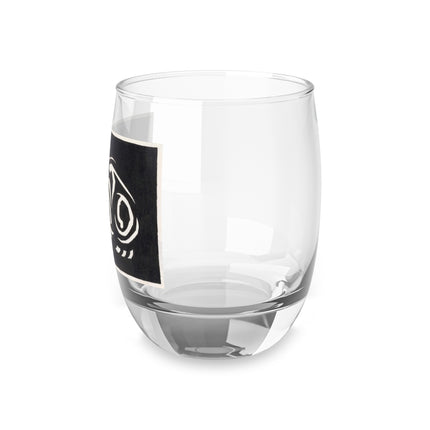 December (Cat Lying) by Anna Julia de Graag Whiskey Glass