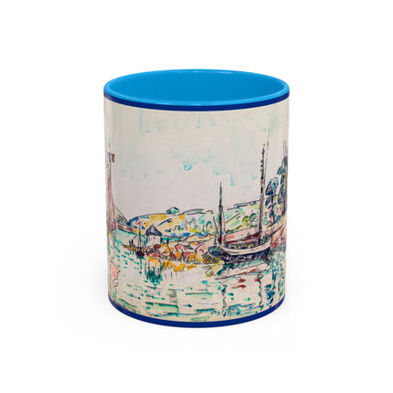 Concarneau by Paul Signac Colorful Mugs (11oz, 15oz)