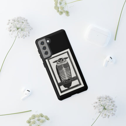 Horned Owl by Samuel Jessurun de Mesquita Phone Cases
