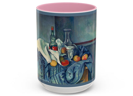 The Peppermint Bottle by Paul Cézanne Colorful Mugs (11oz, 15oz)