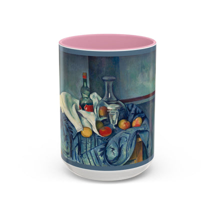 The Peppermint Bottle by Paul Cézanne Colorful Mugs (11oz, 15oz)