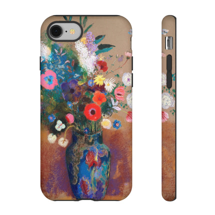 Bouquet of Flowers by Odilon Redon Phone Cases