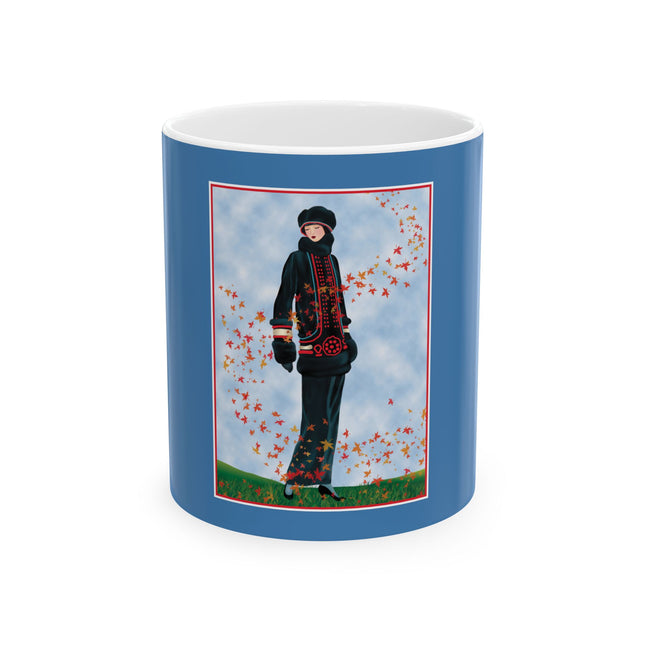Elegance in Autumn Ceramic Mug 11oz
