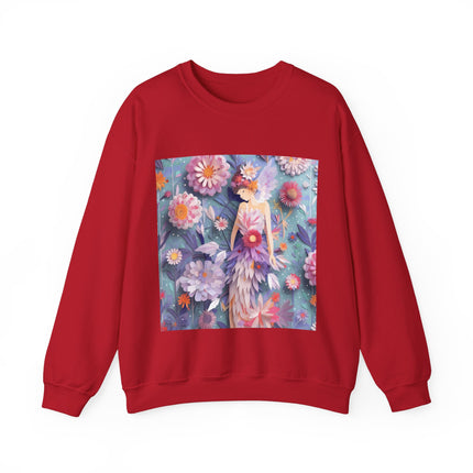 Aster Fairy Unisex Heavy Blend™ Crewneck Sweatshirt