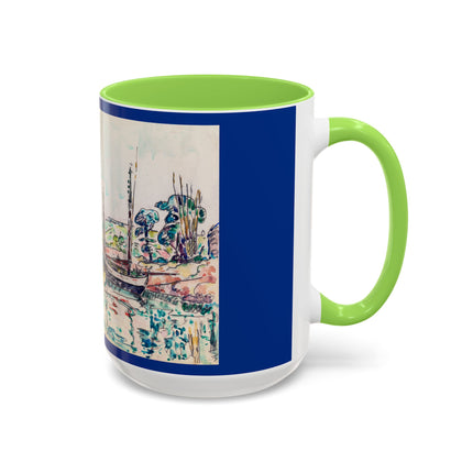 Concarneau by Paul Signac Colorful Mugs (11oz, 15oz)