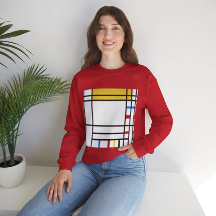 Place de la Concorde by Piet Mondrian Heavy Blend™ Crewneck Sweatshirt