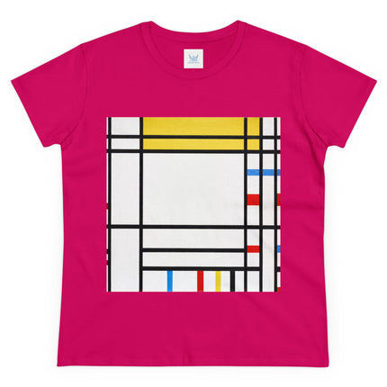 Place de la Concorde by Piet Mondrian Women's Midweight Cotton Tee