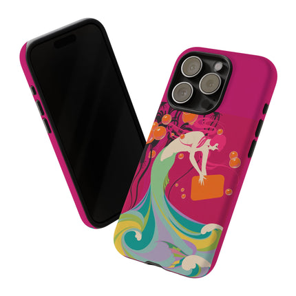 Mermaid Dive Phone Case – Vibrant Waves & Playful Elegance