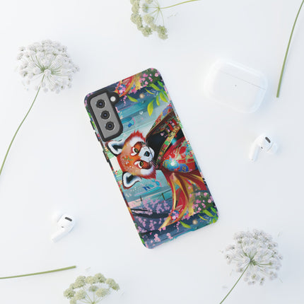 Cybernetic Red Panda Phone Cases