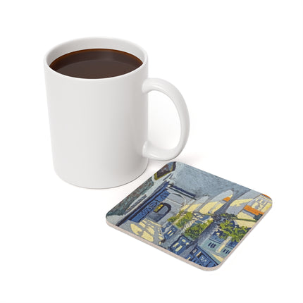 Gallery of a Moroccan Riad Cork Back Coaster
