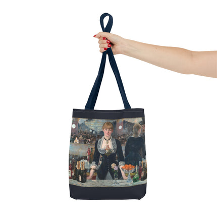 A Bar at the Folies-Bergère by Edouard Manet Tote Bag (AOP)