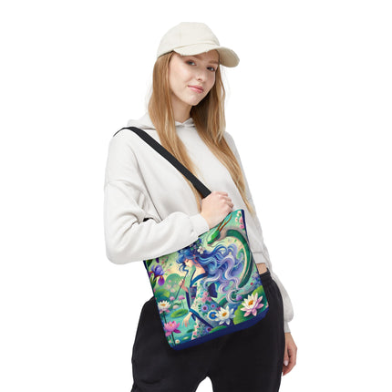 Fairy of the Koi Pond Tote Bag – Mystical Harmony & Pond Enchantment