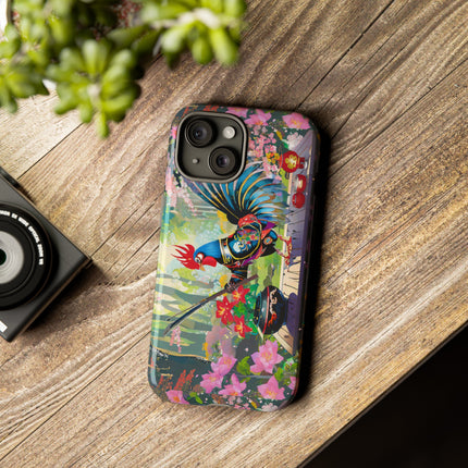 Cyberpunk Rooster Phone Cases