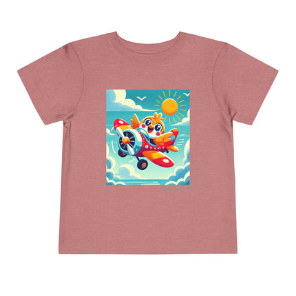 Joyful Bird Aviator Toddler Short Sleeve Tee