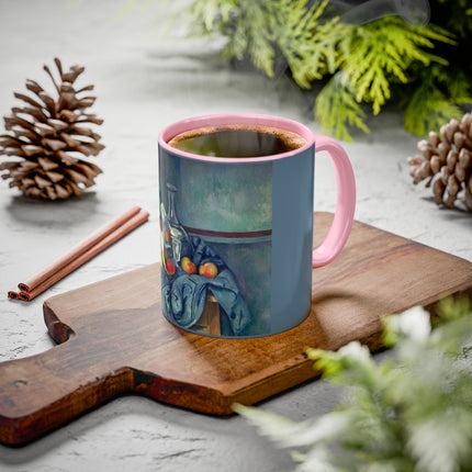 The Peppermint Bottle by Paul Cézanne Colorful Mugs (11oz, 15oz)