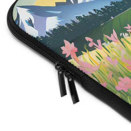 Stripes on Wheels Laptop Sleeve