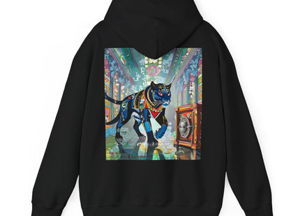 Cyber Panther’s Hunt – Heavy Blend™ Hooded Sweatshirt
