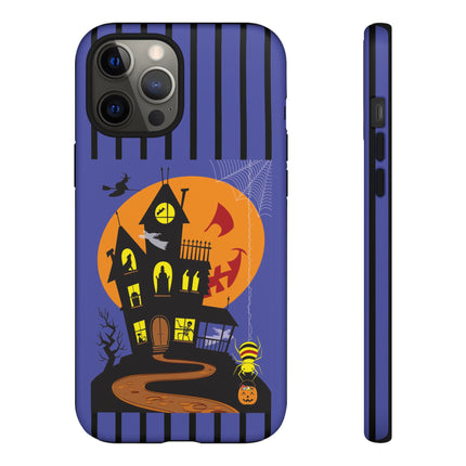 Halloween Night at the Haunted House Phone Cases