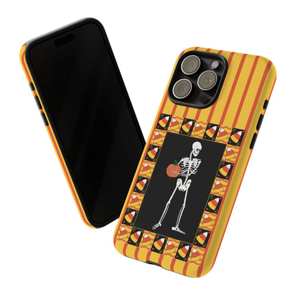 Candy Corn Skeleton Phone Cases