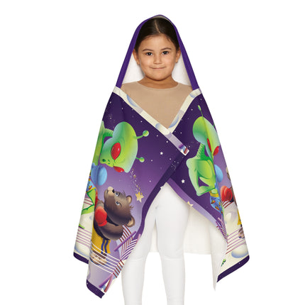 Cosmic Clash Youth Hooded Towel