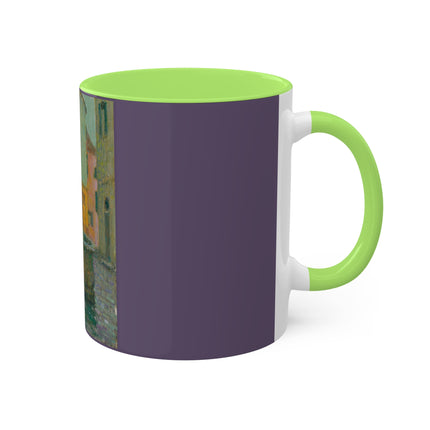 La Fontaine, Saint-Paul De Vence by Henri Le Sidaner Colorful Mug