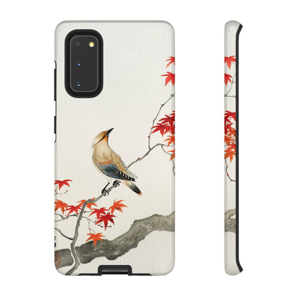 Japanese Bird on Maple by Ohara Koson Phone Cases