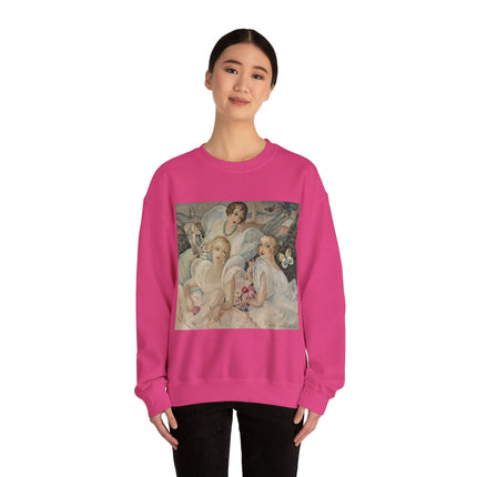 Les Femmes Fatales by Gerda Wegener Heavy Blend™ Crewneck Sweatshirt