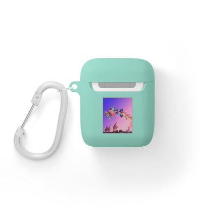 Fairies, Pixies, and Petals in Twilight's Embrace AirPods Case Cover