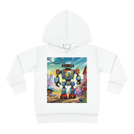 The Rusty Robot Toddler Pullover Fleece Hoodie
