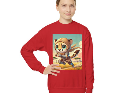 Swift Cheetah Youth Crewneck Sweatshirt