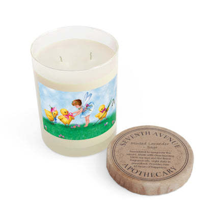 The Fairy’s Springtime Welcome Scented Candle - Full Glass, 11oz