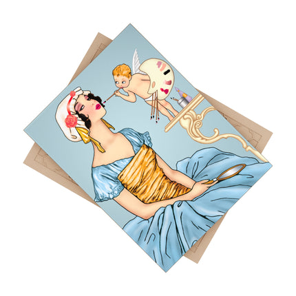 The Enchanting Painter Ceramic Tile