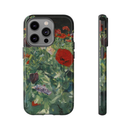 Poppies (A Study of Poppies for Carnation, Lily, Lily, Rose) by John Singer Sargent Phone Cases
