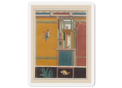 Pompeii Wall Pl.20 by Victor Steeger Die-Cut Magnets (5 Sizes)