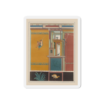 Pompeii Wall Pl.20 by Victor Steeger Die-Cut Magnets (5 Sizes)
