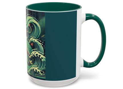 Mermaid Queen Rising from the Deep Colorful Mugs (11oz, 15oz)