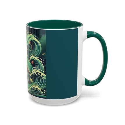 Mermaid Queen Rising from the Deep Colorful Mugs (11oz, 15oz)
