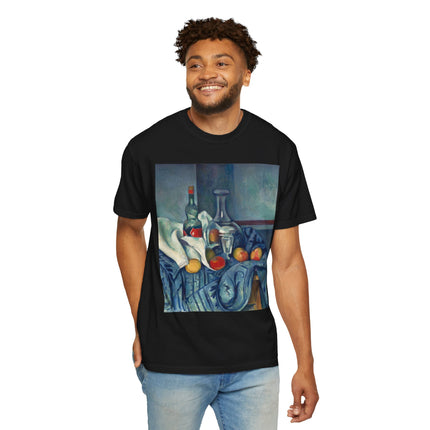 The Peppermint Bottle by Paul Cézanne Unisex Garment-Dyed T-shirt