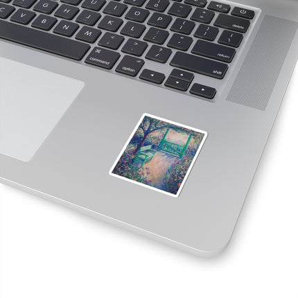 The Artist’s Garden (The Green Chair) by Theodore Earl Butler Kiss-Cut Stickers (4 Sizes)
