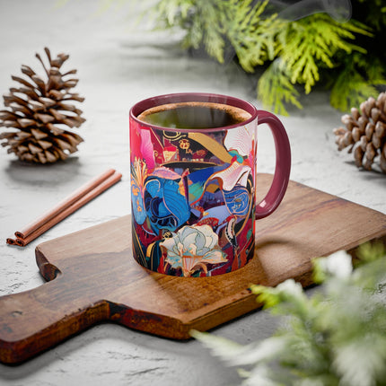 Ethereal Irises Colorful Mugs (11oz, 15oz)