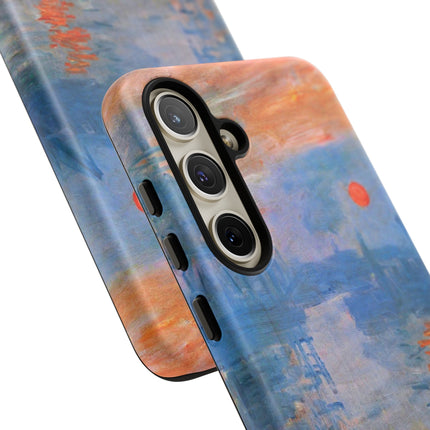 Sunrise by Claude Monet Phone Cases