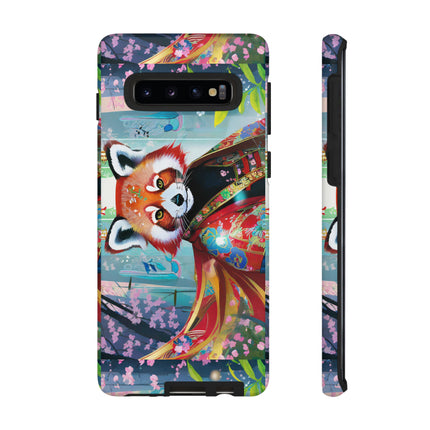 Cybernetic Red Panda Phone Cases