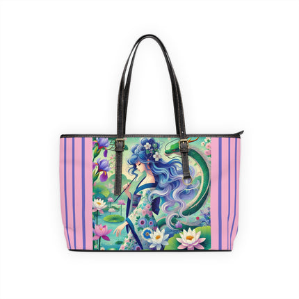 Fairy of the Koi Pond PU Leather Shoulder Bag