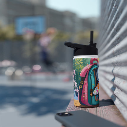 Baby Owl Stainless Steel Water Bottle
