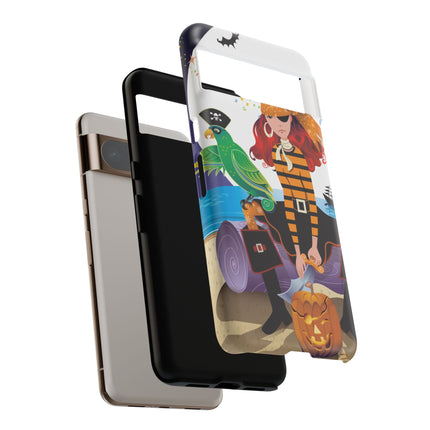 Moonlit Pirate Halloween Phone Cases