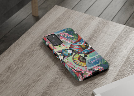 Cyberpunk Geisha Phone Cases